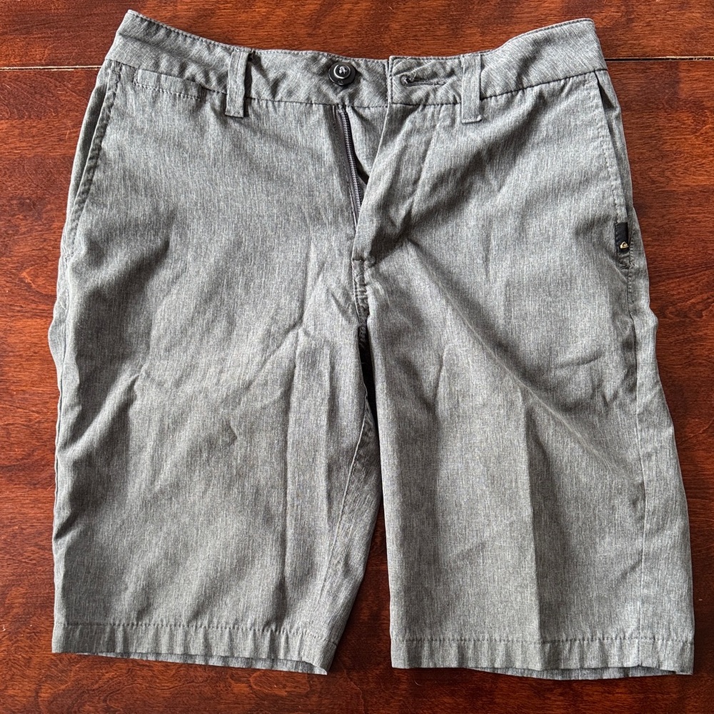 Quiksilver Youth Boy’s Gray Amphibian Shorts